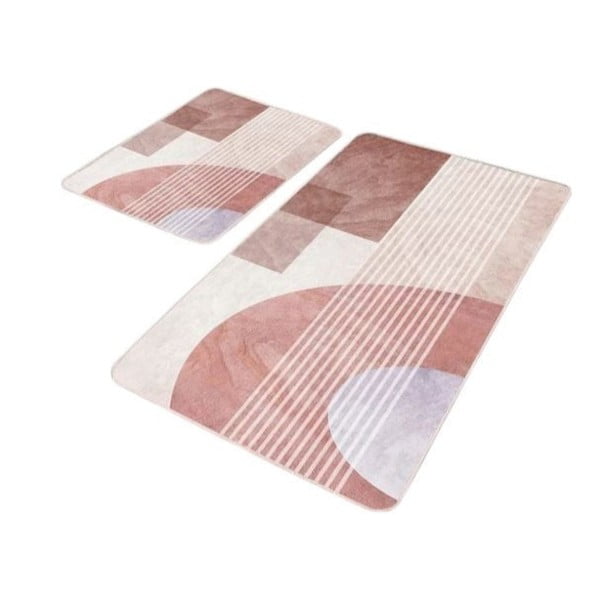 Sametist vannitoamatid 2tk komplektis 60x100 cm - Mila Home