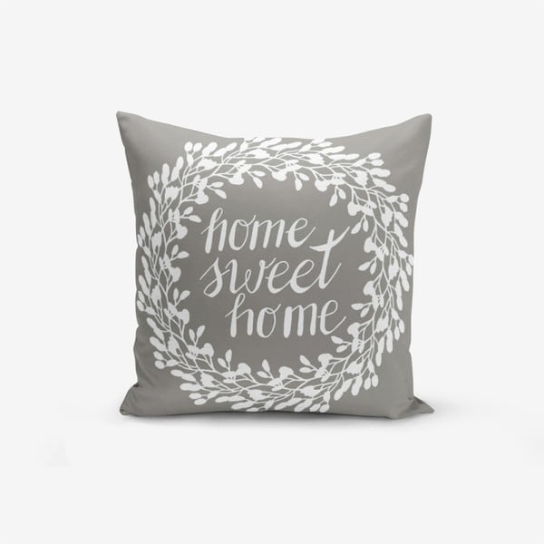Puuvillasegust padjapüür Sweet Home, 45 x 45 cm - Minimalist Cushion Covers