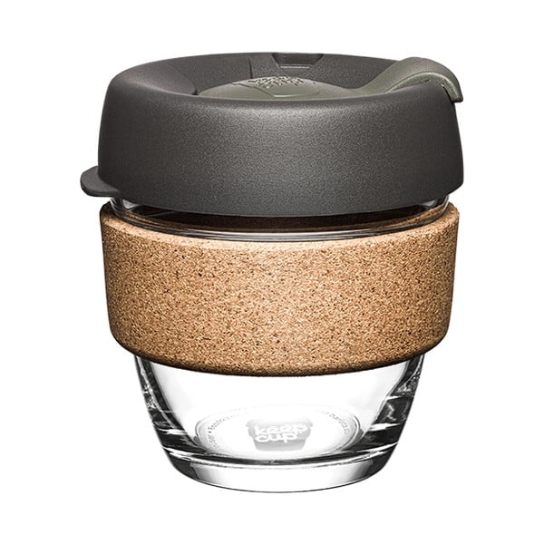 Must-pruun reisikruus 227 ml Brew Cork Nitro S - KeepCup