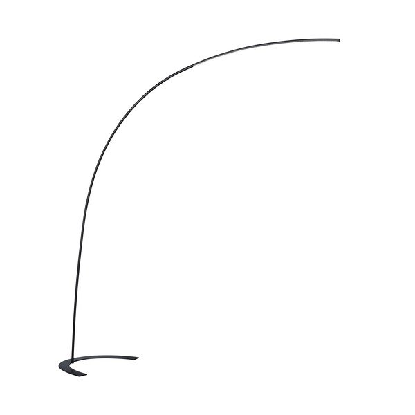 Tumepruun hämardatav LED-põrandavalgusti (kõrgus 210 cm) Shanghai - Trio