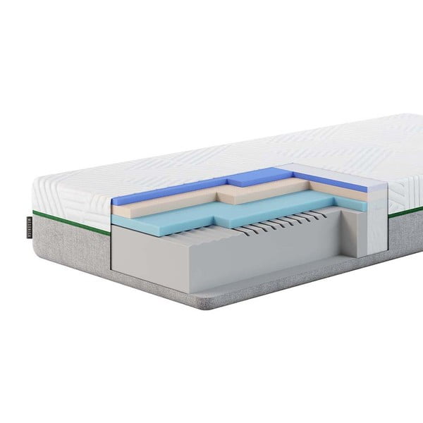 Keskmine kõva lateksmadrats 140x200 cm Verte - MESONICA-image-2