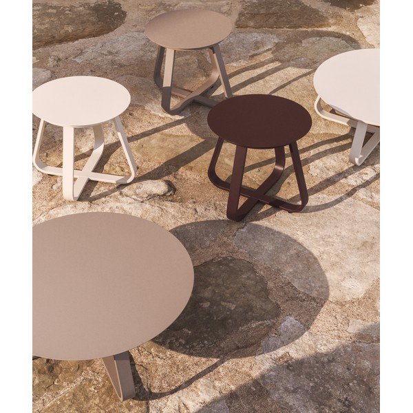 Metallist ümmargune aialaud ø 48 cm Tamaris - Kave Home-image-3