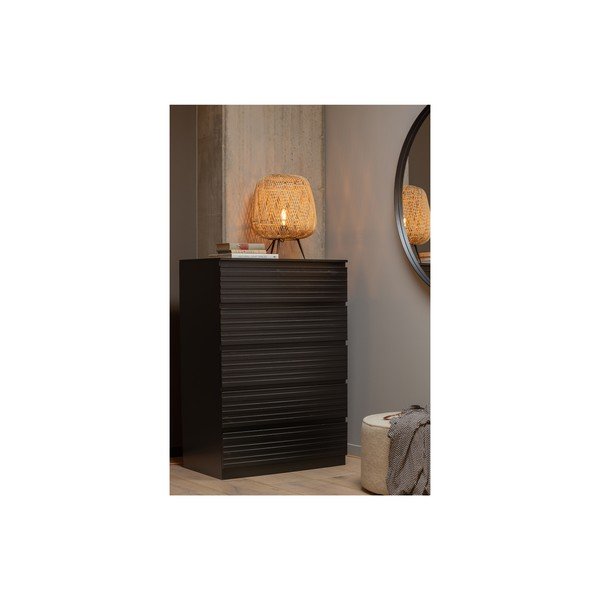 Beež pouf , ø 60 cm Sara - WOOOD-image-3