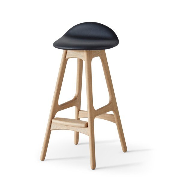 nahast pöörlev baaritooli 79 cm Buck - Hammel Furniture-image-3