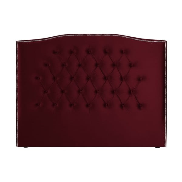 Červené čelo postele Mazzini Sofas Cloves, 180 x 120 cm