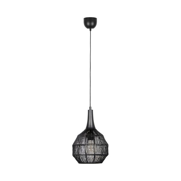 Matt must rippvalgusti metallist varjuga Soraya - Trio