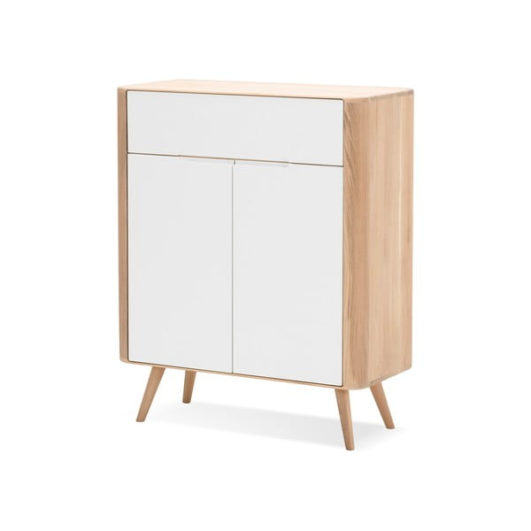 Tammepuust kapp One, 90 x 42 x 110 cm Ena - Gazzda-image-2