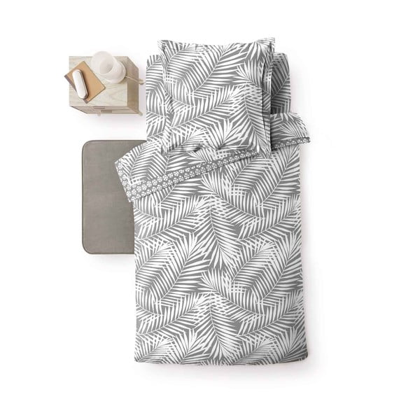 Hall puuvillane voodipesu ühekohalisele voodile 140x200 cm Botania - douceur d'intérieur