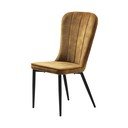 Kollane söögitool Hudson - Unique Furniture