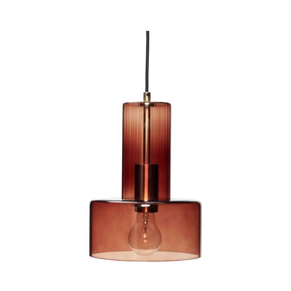 Pruun dimmerdatav rippvalgusti ø 20 cm Ripple - Hübsch