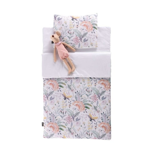 Laste magamiskott Flowers - Yellow Tipi-image-1