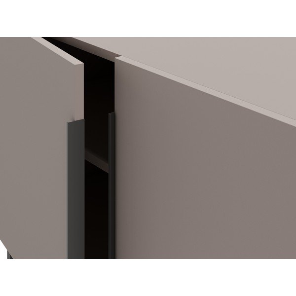 Hall-beež telerilaud 140x55 cm Titan - Marckeric-image-1