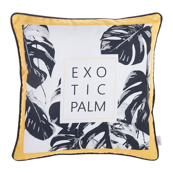 Pillowcase Mike & Co. NEW YORK Exotic Palm, 43 x 43 cm Honey - Mike & Co. NEW YORK