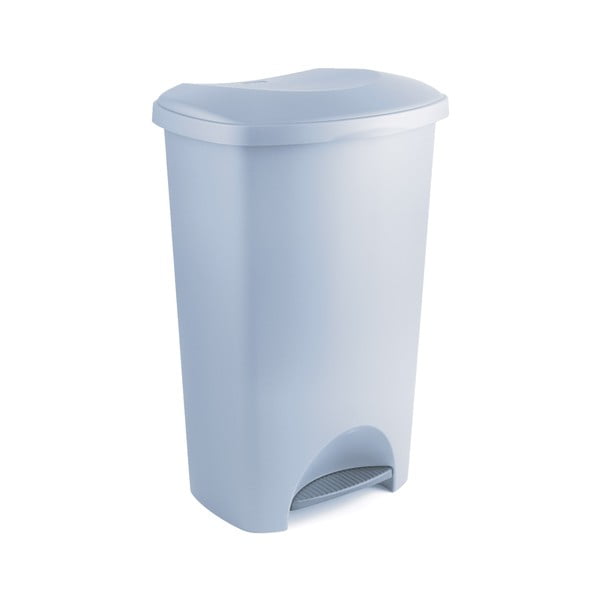Hall pedaaliga prügikast taaskasutatud plastikust Eco Range, 50 l - Addis-image-1