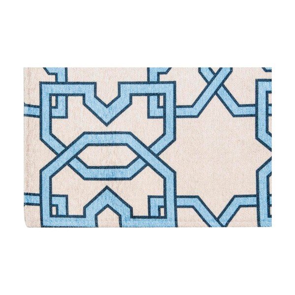 Vysoce odolný kuchyňský koberec Webtappeti Tiles Blue, 60 x 220 cm-image-2