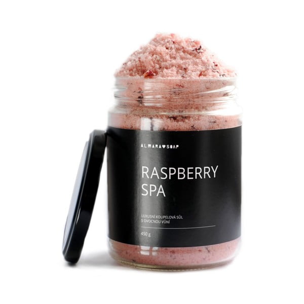 Maasika lõhnaga vannisool Raspberry Spa - Almara Soap