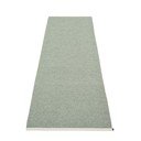 Heleroheline sise/välisvaip 70x200 cm Mono Sage Army – Pappelina