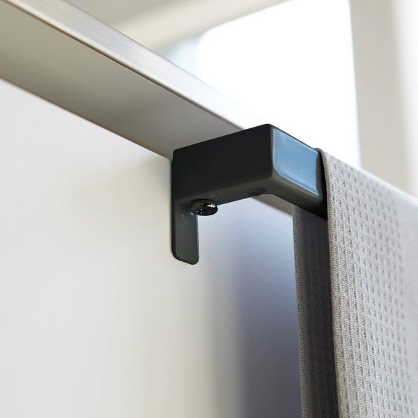 Must rippuv köögirätiku hoidja Tower - YAMAZAKI-image-2