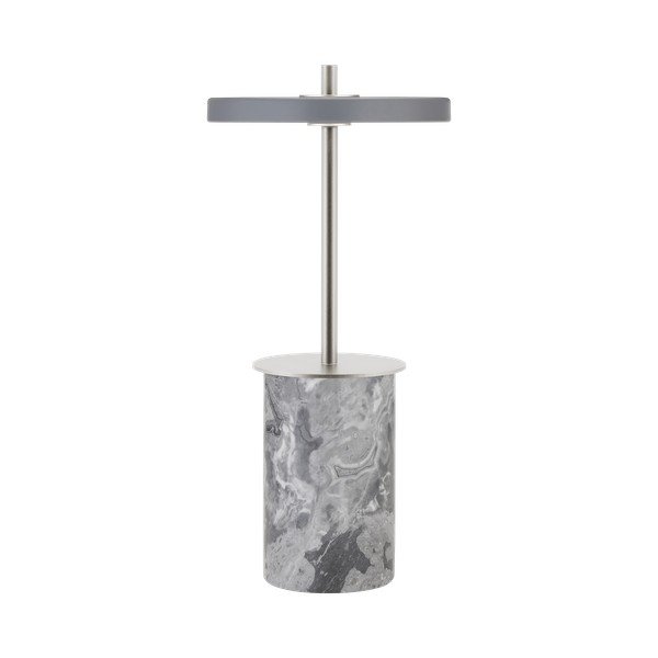 Hall marmorist hämardatav LED-lauavalgusti metallist varjuga (kõrgus 25,5 cm) Asteria Move Mini - UMAGE-image-2