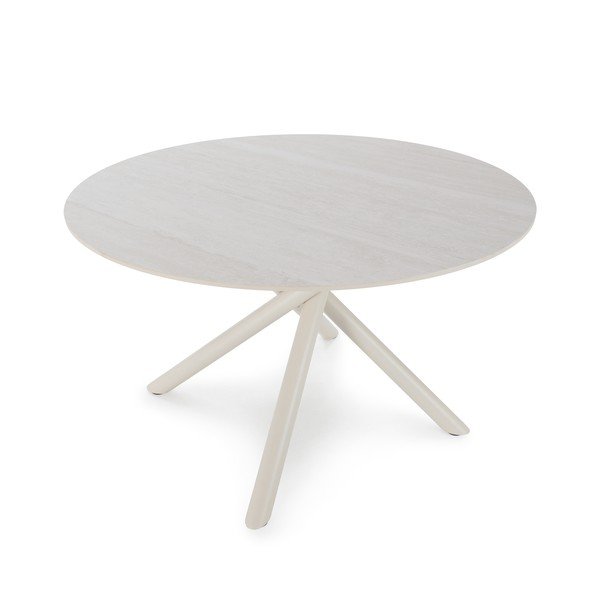 Ümmargune söögilaud keraamilise pealispinnaga, ø 119,5 cm Talia - Marckeric-image-2