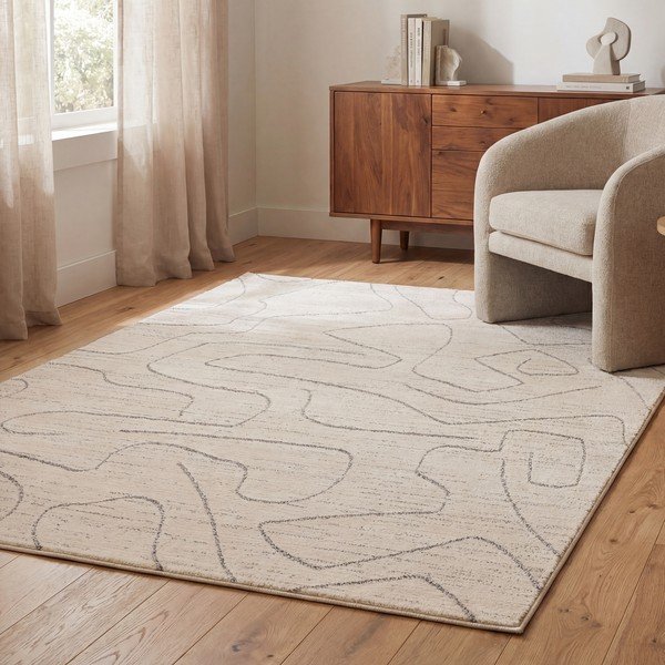 Kreemikas vaip 160x220 cm Oslo - Asiatic Carpets-image-1