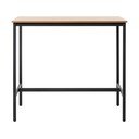 Baarilaud tammepuust dekooriga 60x120 cm Cesura - Unique Furniture