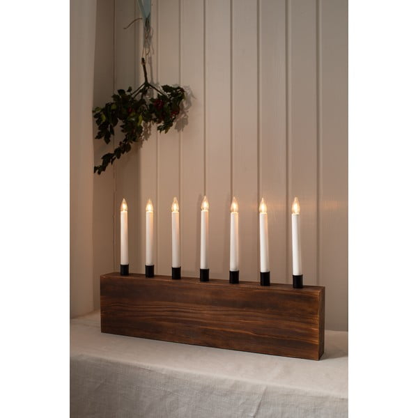 Pruun jõulumotiividega valguskaunistus Albero - Markslöjd-image-3