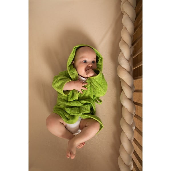 Hall puuvillane beebi hommikumantel suurus 1-2 aastat - Tiseco Home Studio-image-3