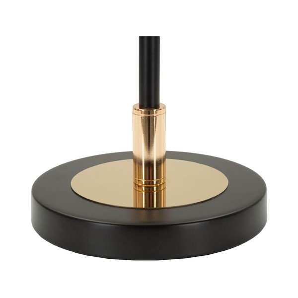 Valge/must laualamp klaasist varjuga (kõrgus 46 cm) Vintage - Mauro Ferretti-image-3