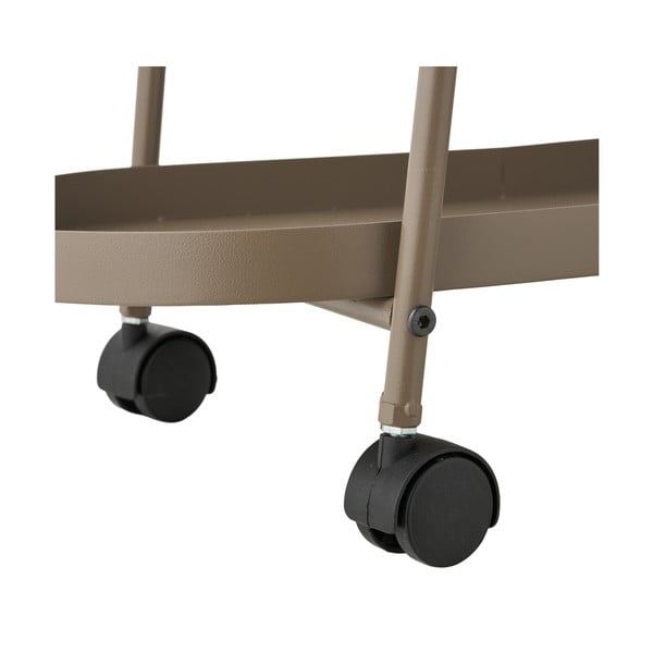 Metallist serveerimislaud ratastel 27,5x60 cm Empoli – House Nordic-image-4