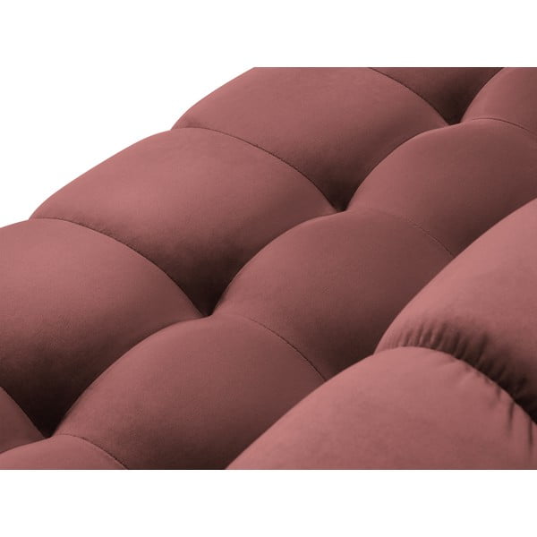 Roosa sametne diivan Bali - Cosmopolitan Design-image-1