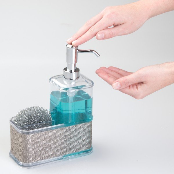 Läbipaistev seebidosaator , 7 x 16 cm Twillo - iDesign-image-3