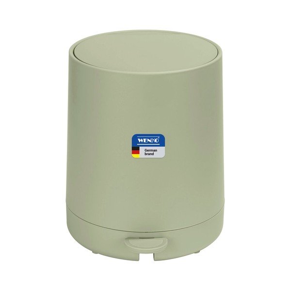 Roheline pealeastuv plastprügikast 5 l Fablo - Wenko-image-3