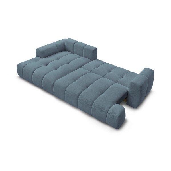 Sinine diivanvoodi/panipaigaga nurgadiivan (vasak nurk/diivanvoodiga) Fuji - Bobochic Paris-image-4