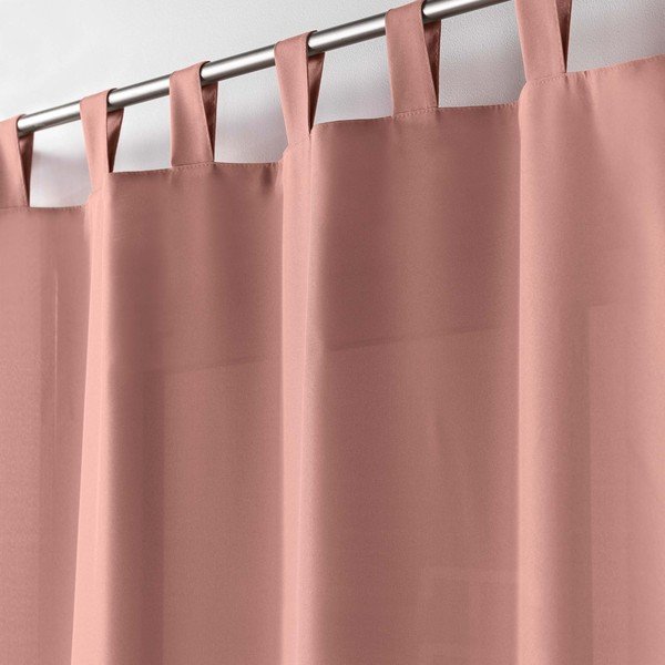 Roosa kardin 140x260 cm Essentiel - douceur d'intérieur-image-1