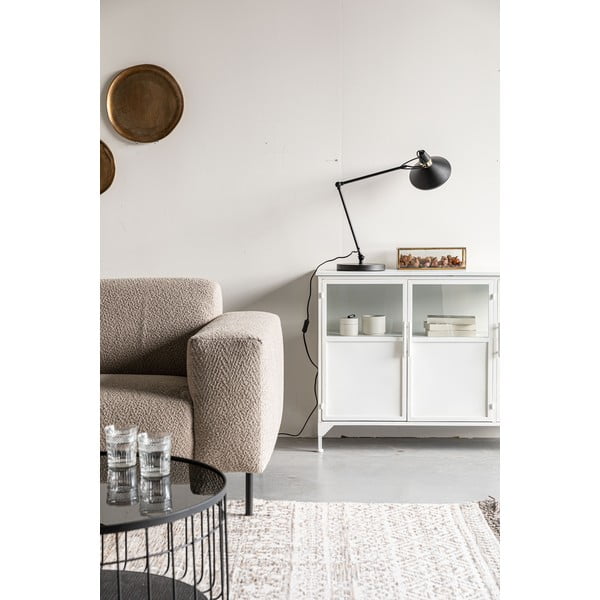 Must metallist laualamp (kõrgus 70 cm) Jona - White Label-image-3