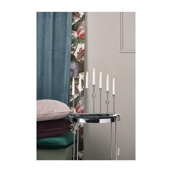 Hõbedast küünlajalg Gustavo, kõrgus 37 cm - Star Trading-image-2