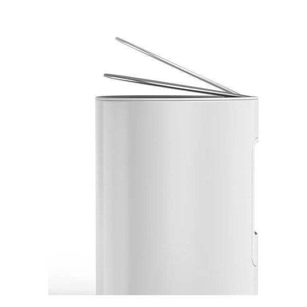 Läikiv valge roostevabast terasest prügikast 5 l EasyStore Luxe - Joseph Joseph-image-4
