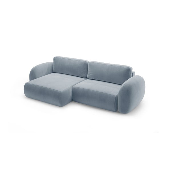  Hallikassinine sametist lahtikäiv hoiuruumiga nurgadiivan Tonale – Cosmopolitan Design-image-2