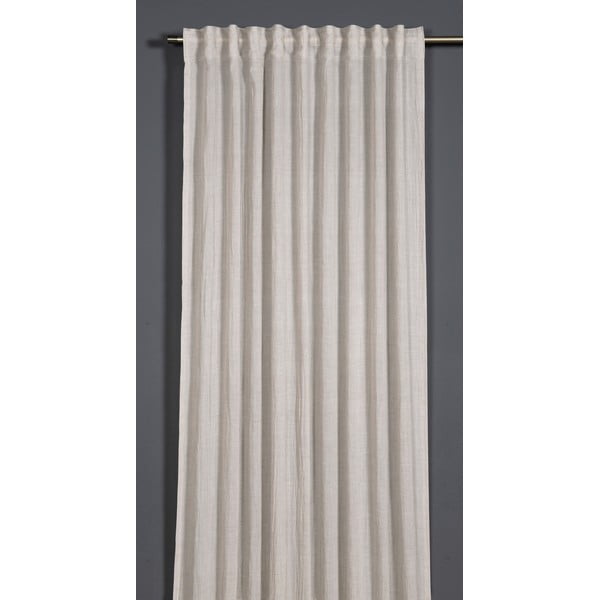 Beež kardin 135x245 cm Etamine - Sehlbach