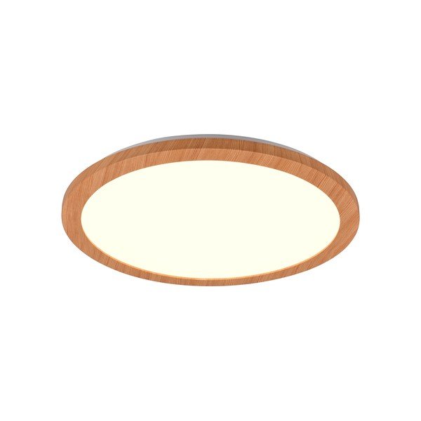 LED laevalgusti puiduimitatsiooniga  ø 40 cm Camillus - Reality-image-1