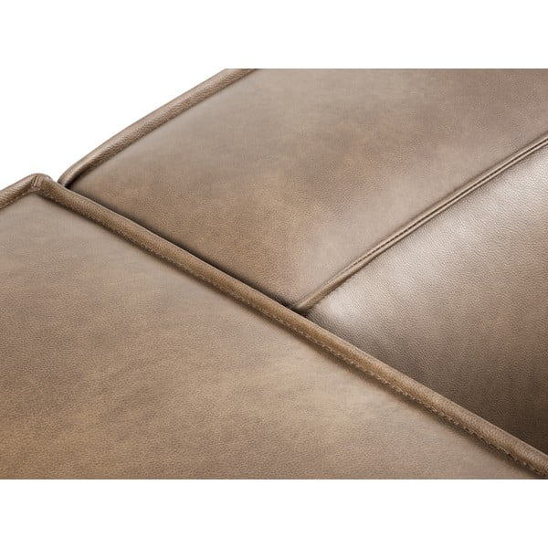 Helepruun nahast diivan 227 cm Madame - Windsor & Co Sofas-image-1