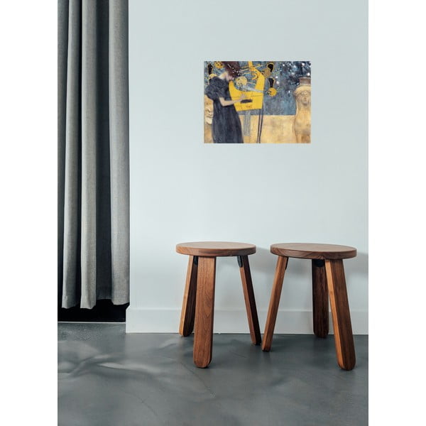 Maali reproduktsioon, 70 x 55 cm. Gustav Klimt - Music - Fedkolor-image-1