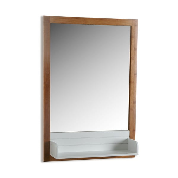 Nástěnné zrcadlo s poličkou Versa