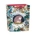 Kinkekott jõulumotiiviga 25x31 cm Snowy Sanctuary – Roger la Borde