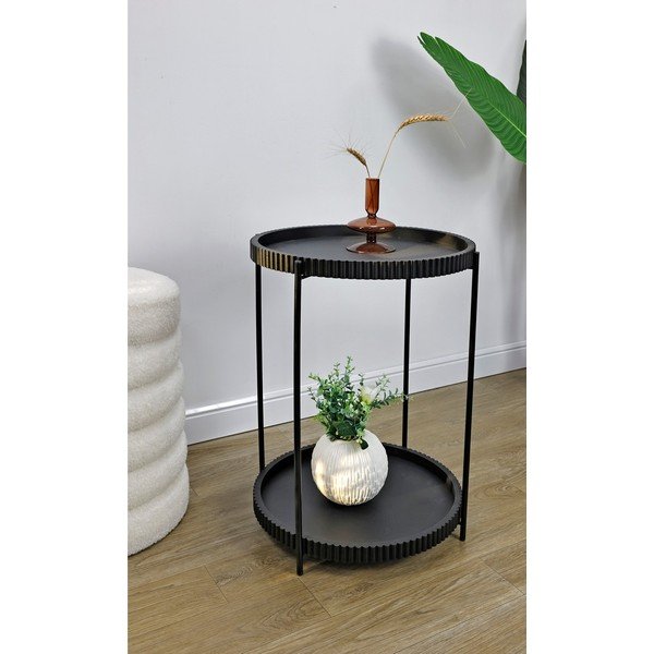 Metallist ümmargune abilaud ø 42 cm Herdys - Yes Everyday-image-1