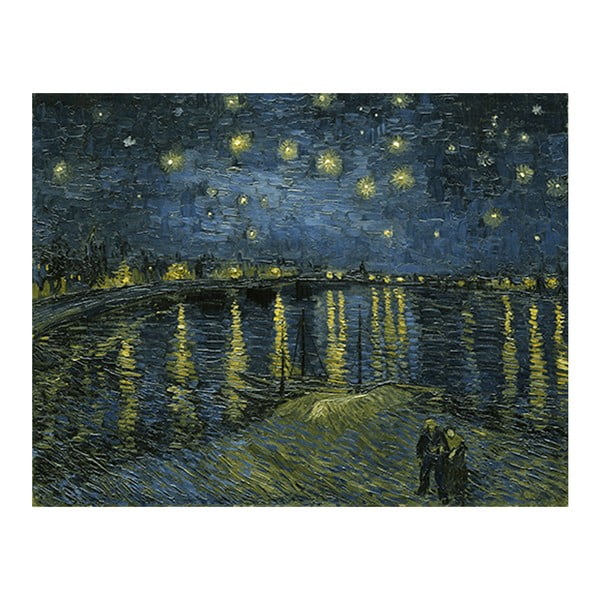 Obraz Vincenta van Gogha - Starry Night 2, 70x55 cm