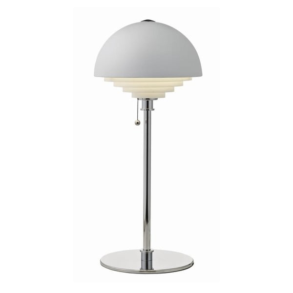 Bílá stolní lampa Herstal Motown