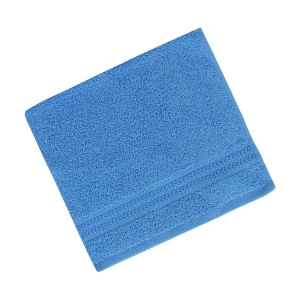 Sinine puhtast puuvillast rätik Sky, 30 x 50 cm - Foutastic