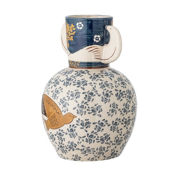 Käsitsi maalitud kivivara vaas (kõrgus 23,5 cm) Hezha - Bloomingville-image-4